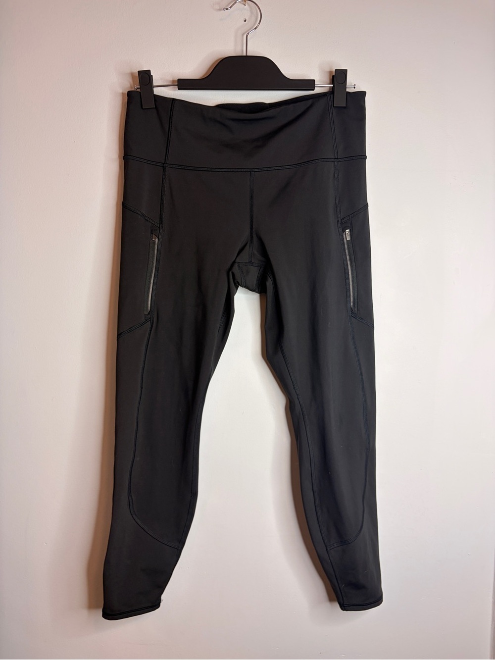 Athleta Rainer Tight Black High-Waist Performance Leggings with Side Zip Pockets - Picture 4 of 10